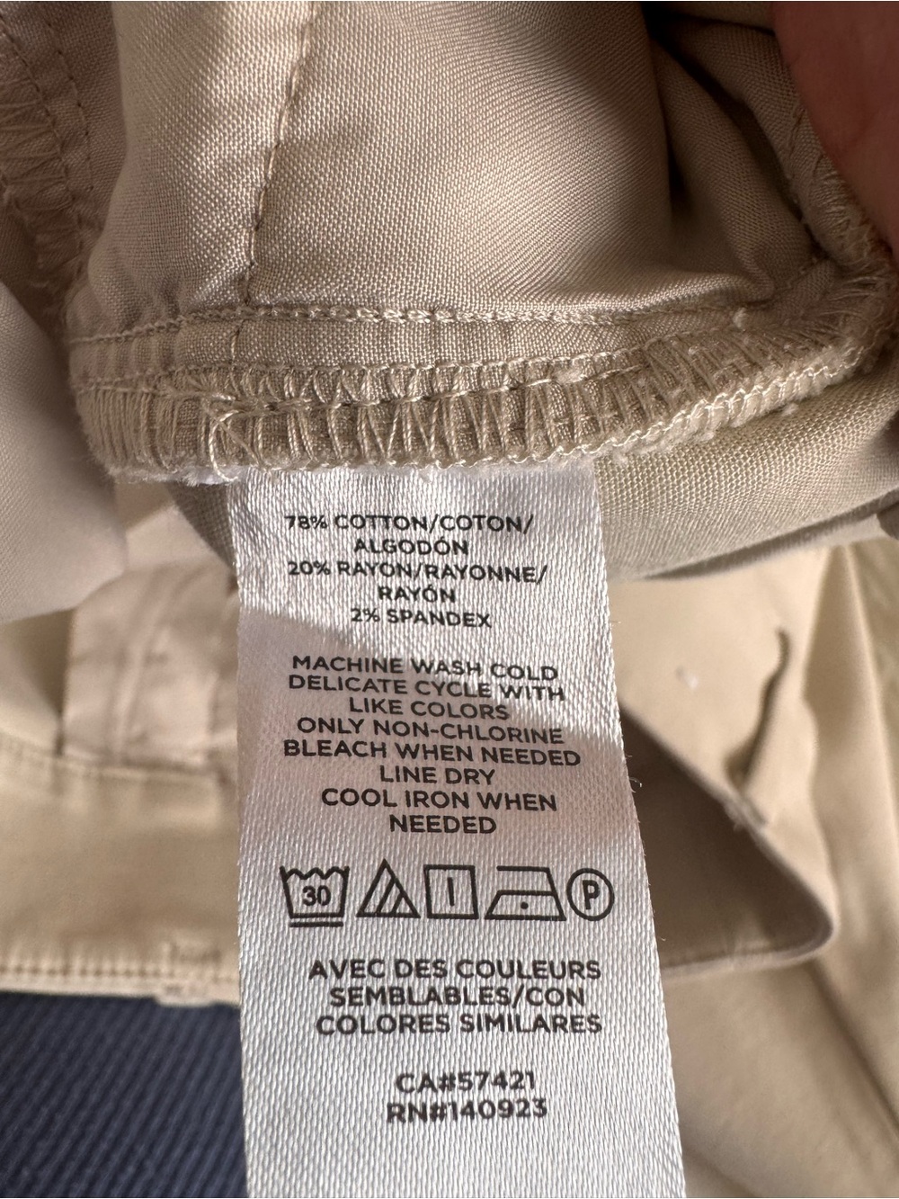 LOFT Riviera Pant - Light Khaki - Picture 8 of 9